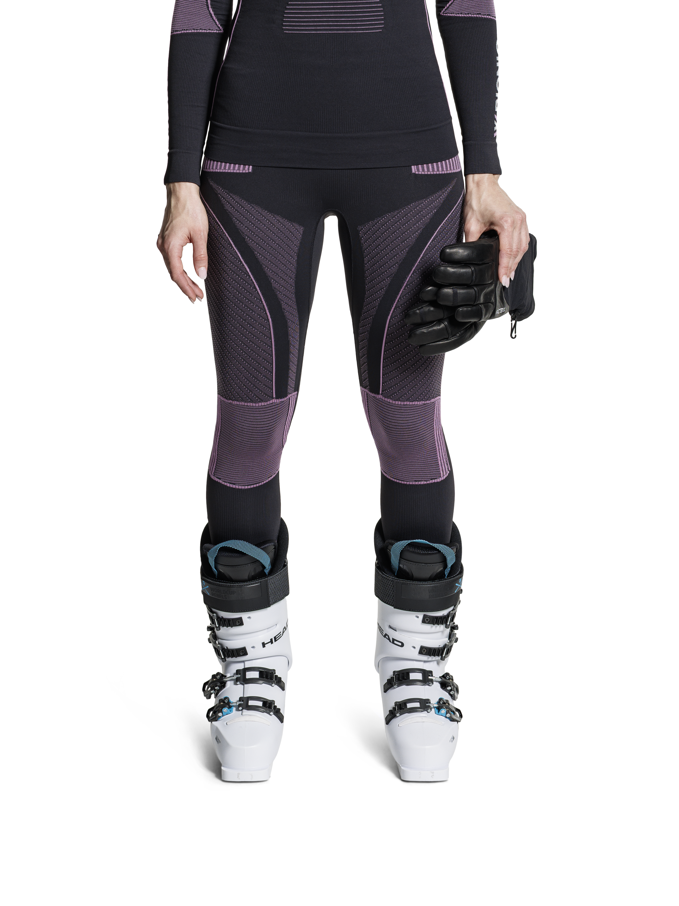 X-BIONIC ENERGY ACCUMULATOR 4.0 PANTS WMN - Charcoal Magnolia - Pants - 17 of 50