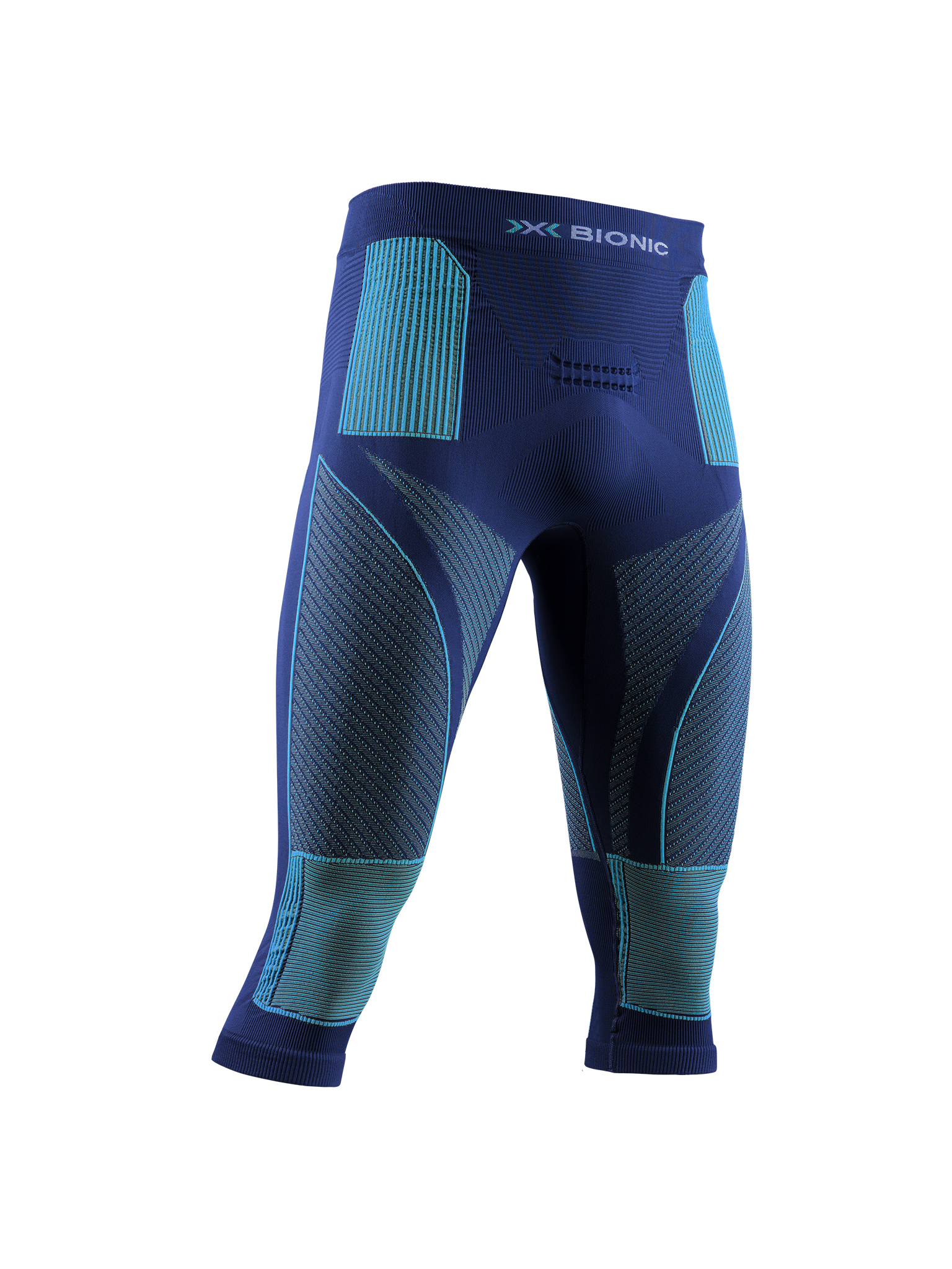 X-BIONIC ENERGY ACCUMULATOR 4.0 PANTS 3/4 MEN - Navy Blue - 3/4 Pants - 21 of 22