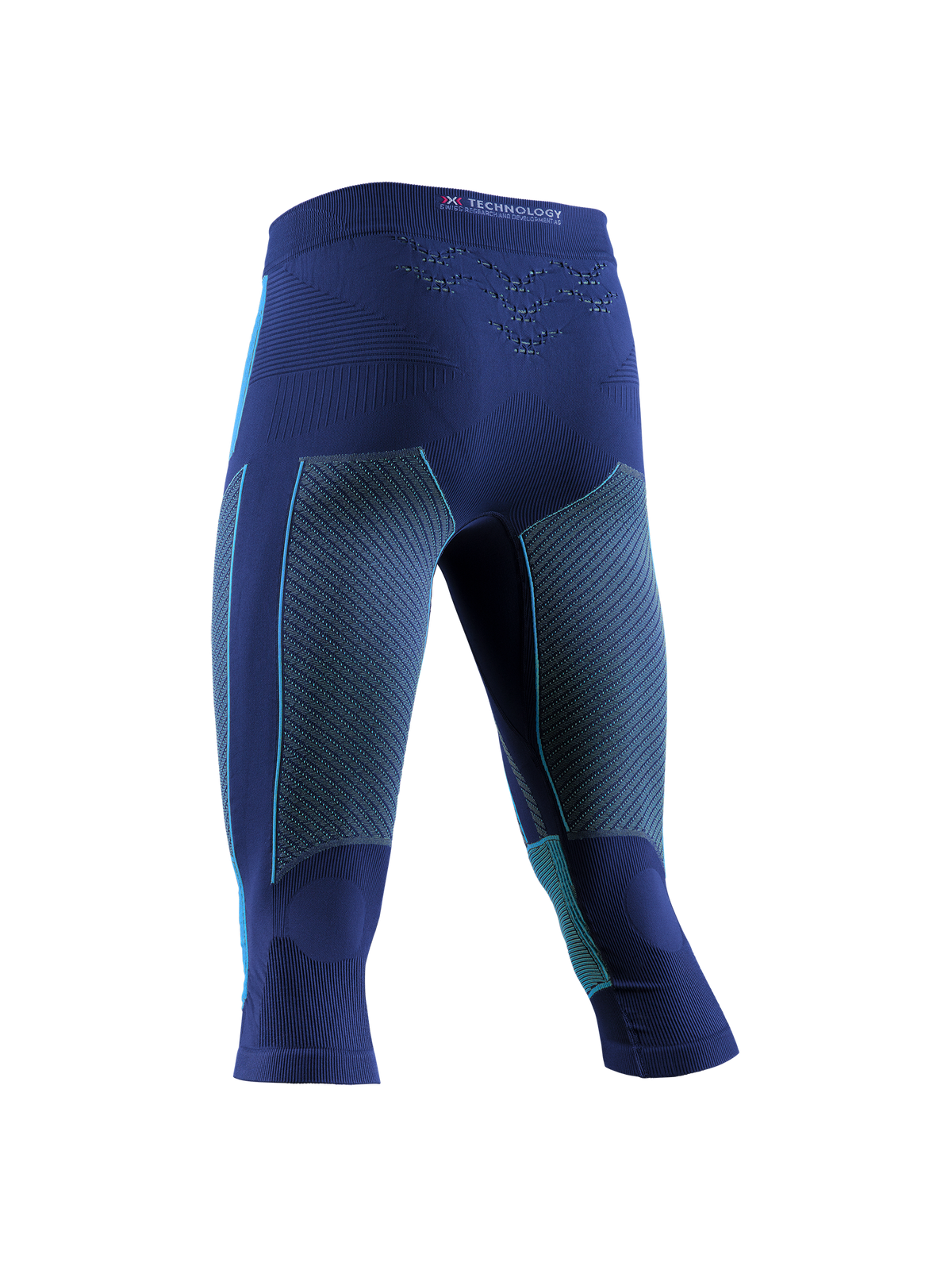 X-BIONIC ENERGY ACCUMULATOR 4.0 PANTS 3/4 MEN - Navy Blue - 3/4 Pants - 22 of 22