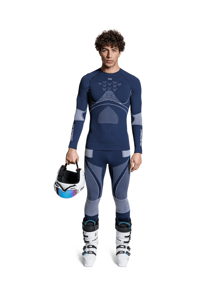 X-BIONIC ENERGY ACCUMULATOR 4.0 PANTS 3/4 MEN - Marine Optical White - 3/4 Pants - 13 of 19