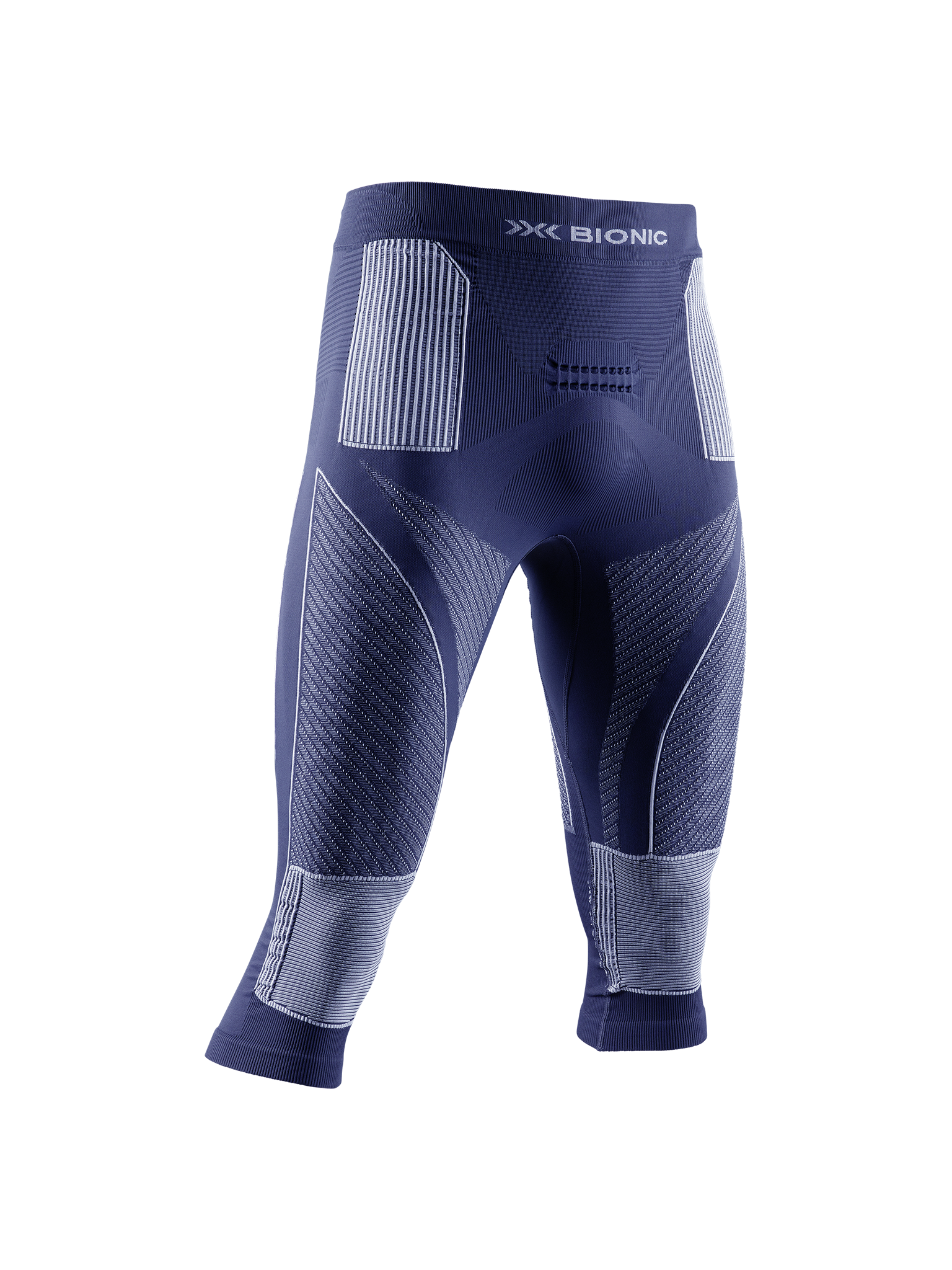 X-BIONIC ENERGY ACCUMULATOR 4.0 PANTS 3/4 MEN - Marine Optical White - 3/4 Pants - 9 of 22