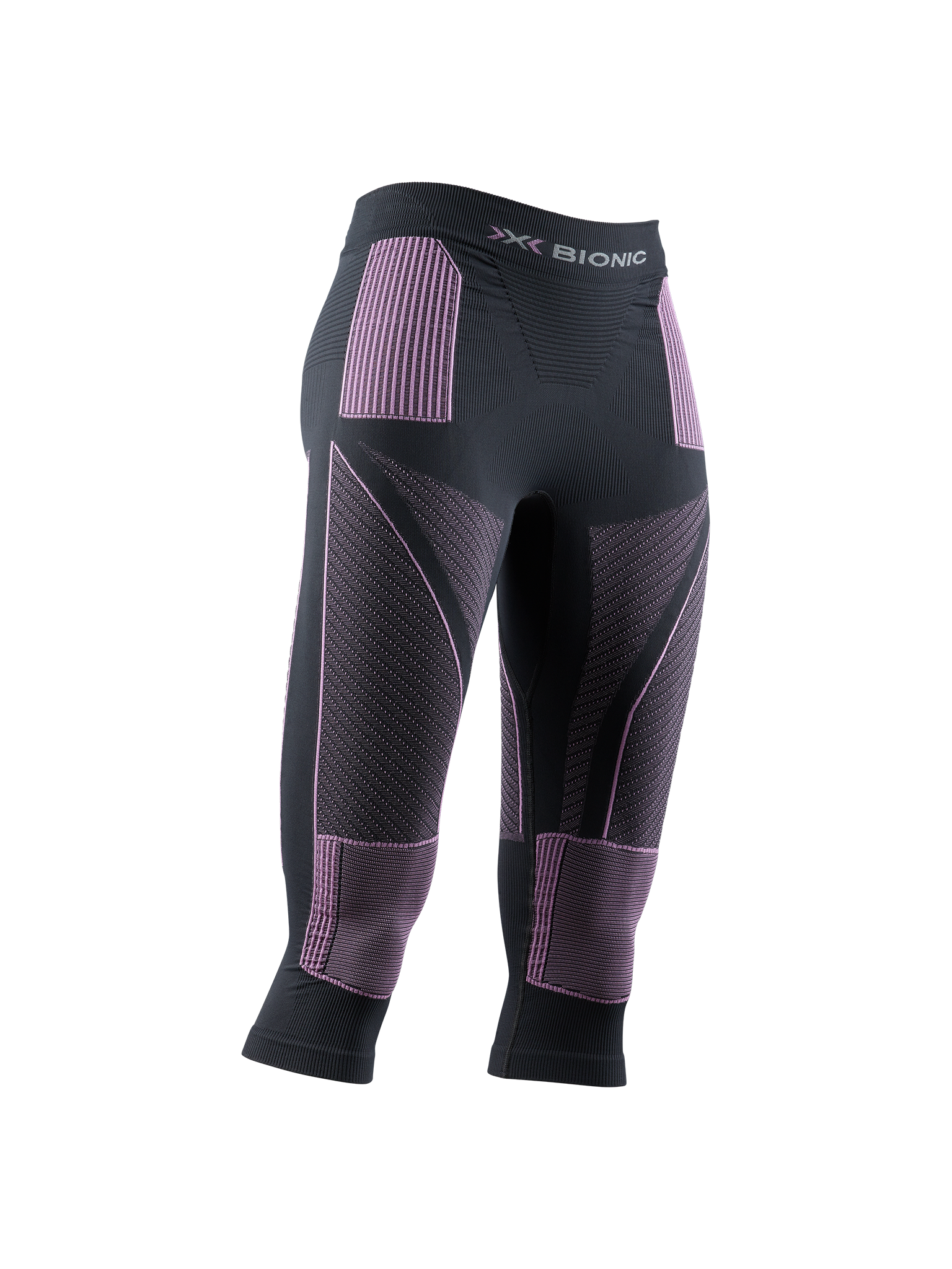 X-BIONIC ENERGY ACCUMULATOR 4.0 PANTS 3/4 WMN - Charcoal Magnolia - 3/4 Pants - 1 of 9