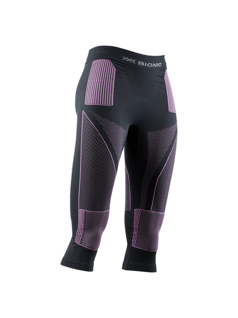 X-BIONIC ENERGY ACCUMULATOR 4.0 PANTS 3/4 WMN - Charcoal Magnolia - 3/4 Pants - 1 of 20