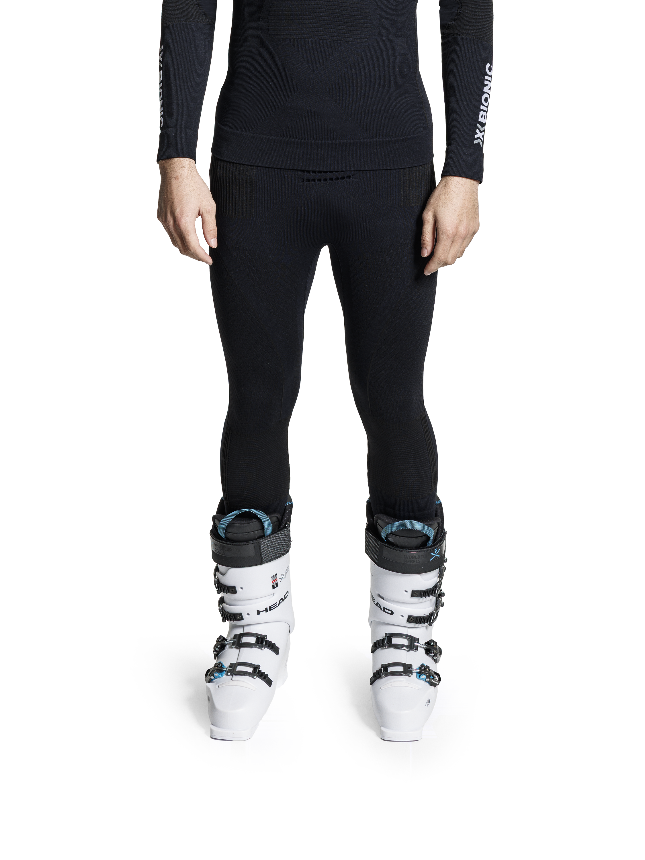X-BIONIC ENERGY ACCUMULATOR 4.0 PANTS 3/4 MEN - Opal Black Arctic White - 3/4 Pants - 8 of 8