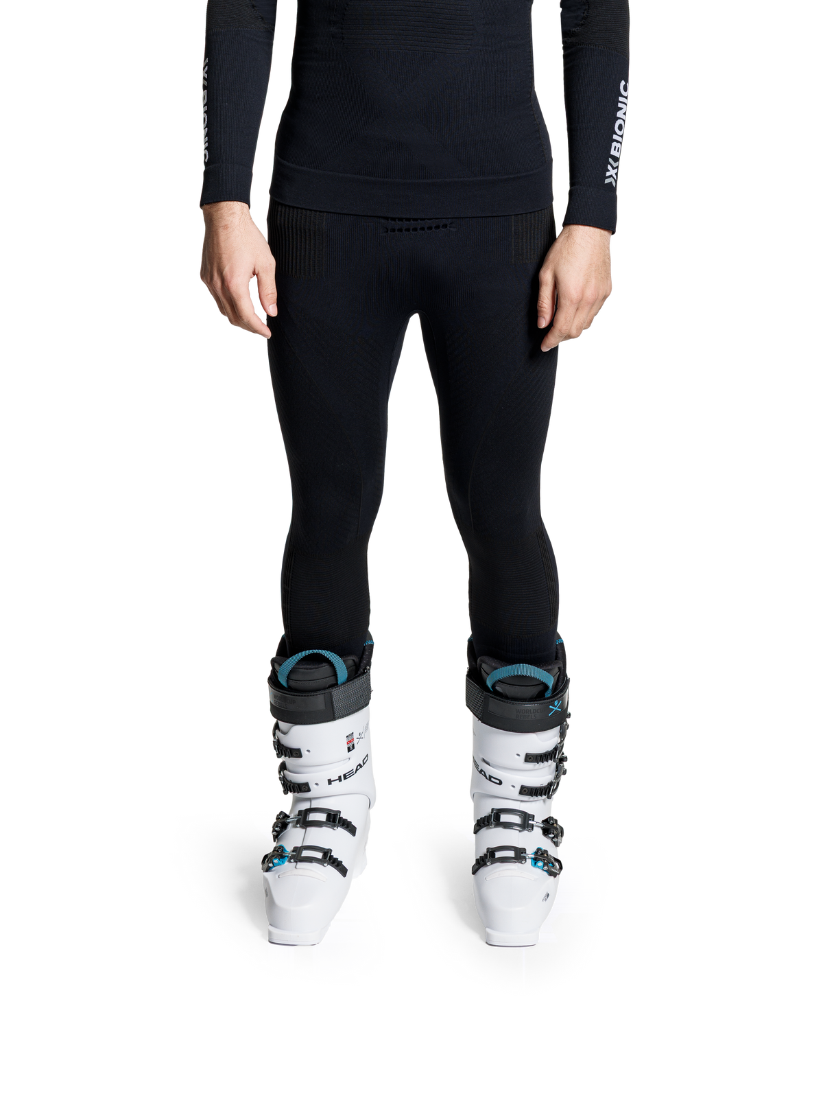 X-BIONIC ENERGY ACCUMULATOR 4.0 PANTS 3/4 MEN - Opal Black Arctic White - 3/4 Pants - 8 of 8