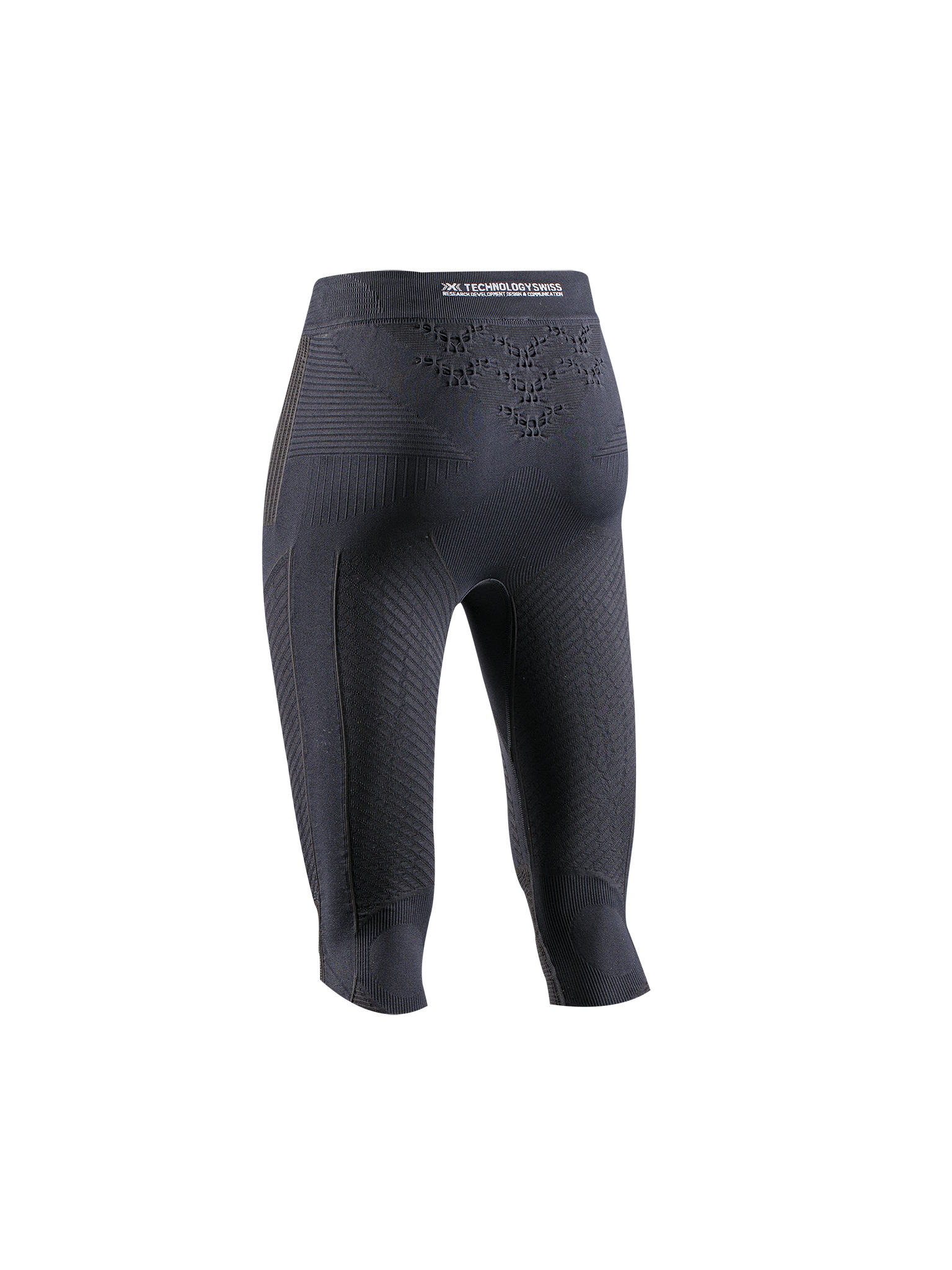 X-BIONIC ENERGY ACCUMULATOR 4.0 PANTS 3/4 WMN - Opal Black Arctic White - 3/4 Pants - 2 of 4