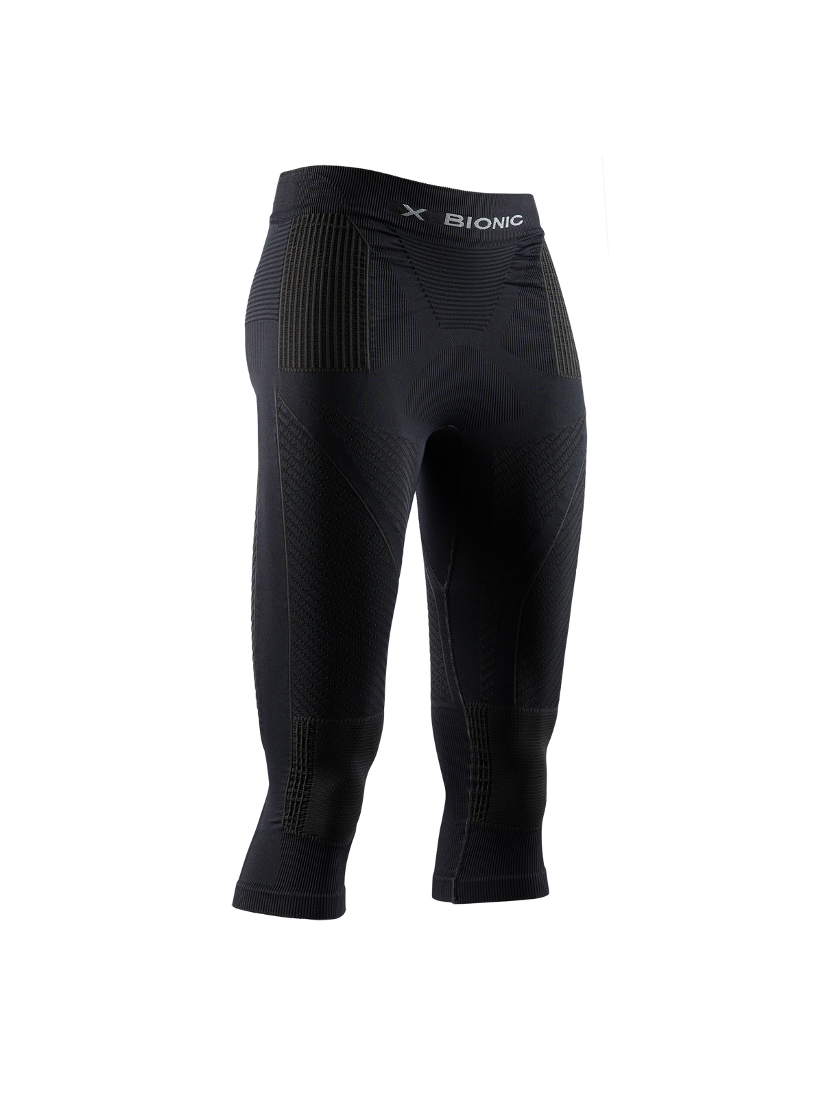 X-BIONIC ENERGY ACCUMULATOR 4.0 PANTS 3/4 WMN - Opal Black Arctic White - 3/4 Pants - 1 of 8