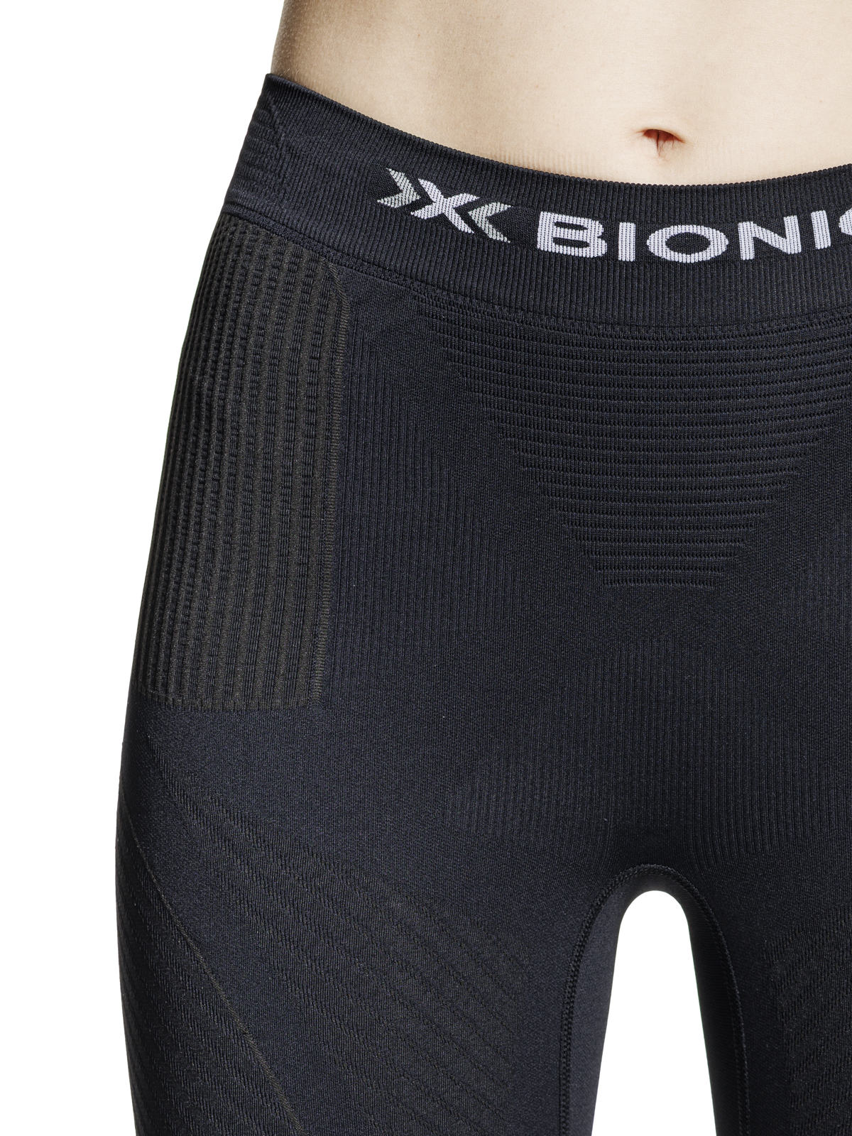 X-BIONIC ENERGY ACCUMULATOR 4.0 PANTS 3/4 WMN - Opal Black Arctic White - 3/4 Pants - 3 of 8