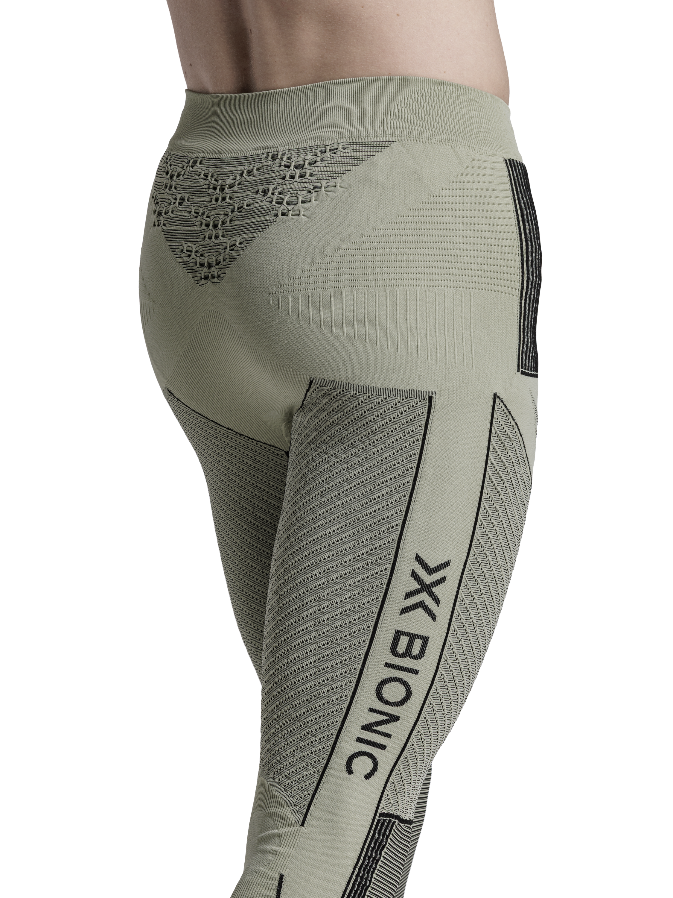 X-BIONIC ENERGY ACCUMULATOR 4.0 PANTS 3/4 - Tea Grey Black - 3/4 Pants - 5 of 9