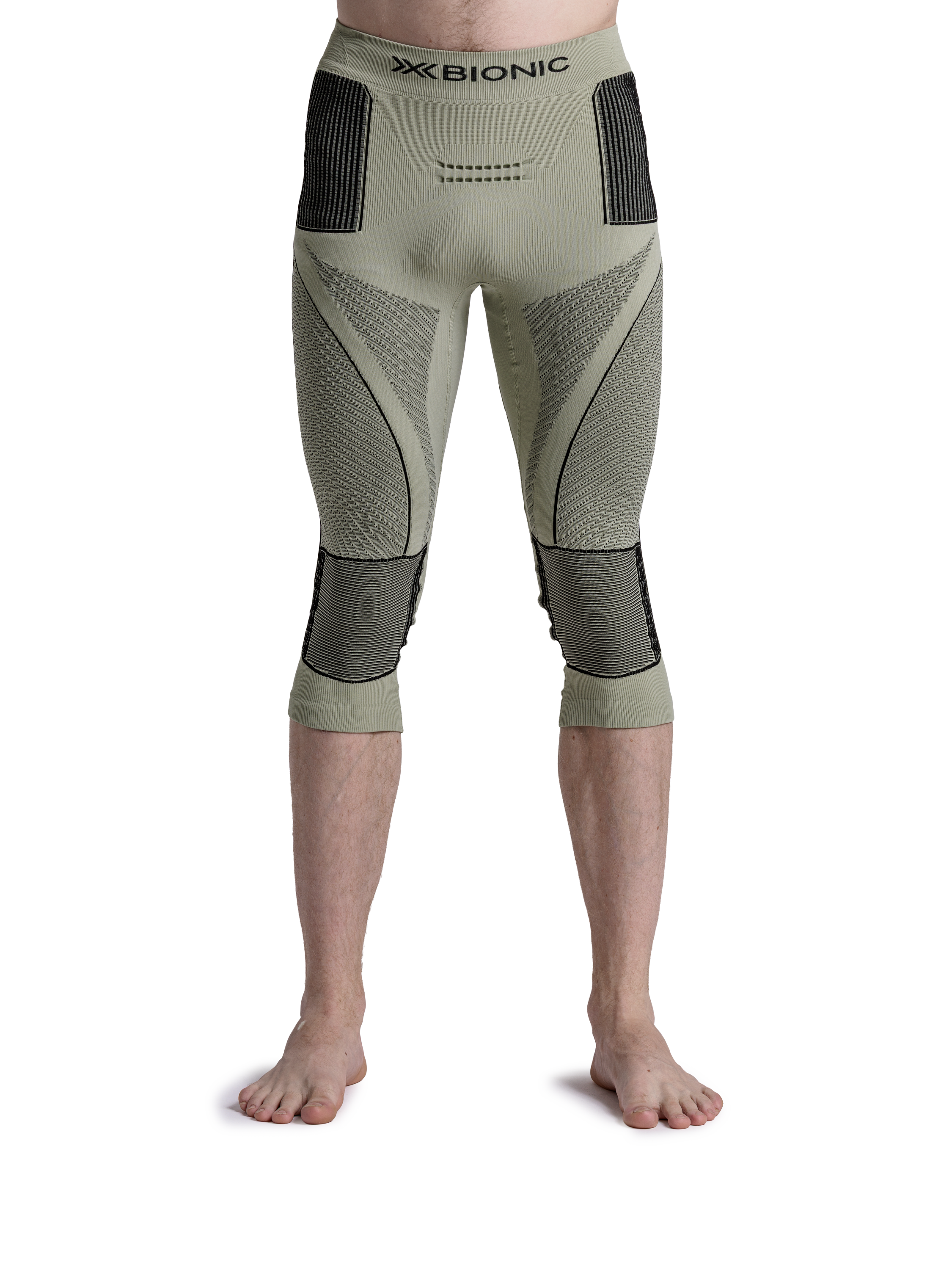 X-BIONIC ENERGY ACCUMULATOR 4.0 PANTS 3/4 - Tea Grey Black - 3/4 Pants - 9 of 9