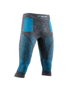 X-BIONIC ENERGY ACCUMULATOR 4.0 MELANGE PANTS 3/4 MEN - Dark Grey Melange Blue - 3/4 Pants - 3 of 4