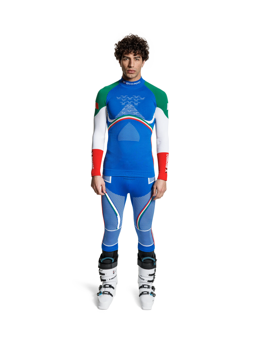 X-BIONIC ENERGY ACCUMULATOR 4.0 PATRIOT PANTS 3/4 ITALY - Italy - 3/4 Pants - 6 of 6