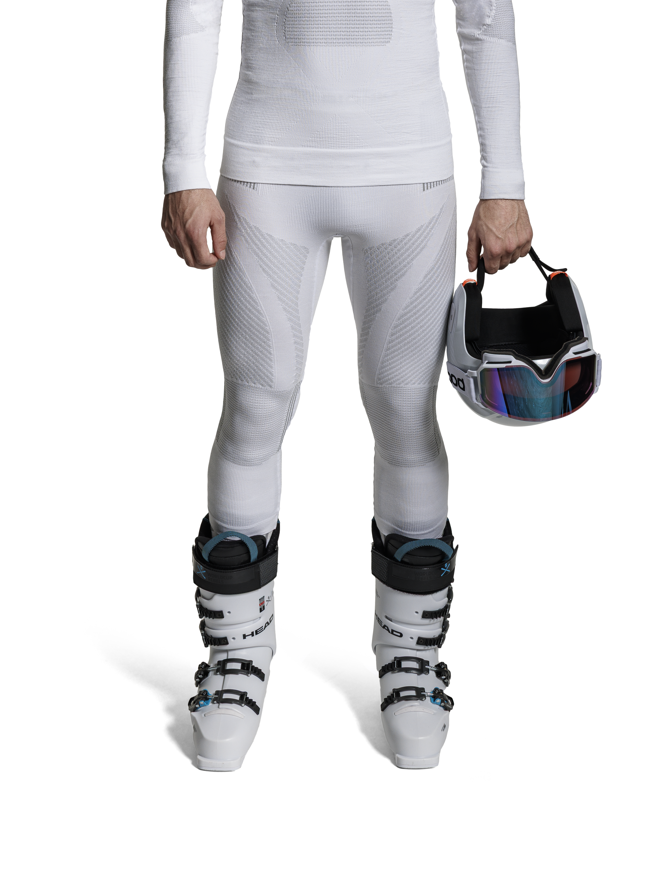 X-BIONIC ENERGY ACCUMULATOR 4.0 ARMADILLO 3/4 PANTS - Arctic White Pearl Grey - 3/4 Pants - 7 of 7