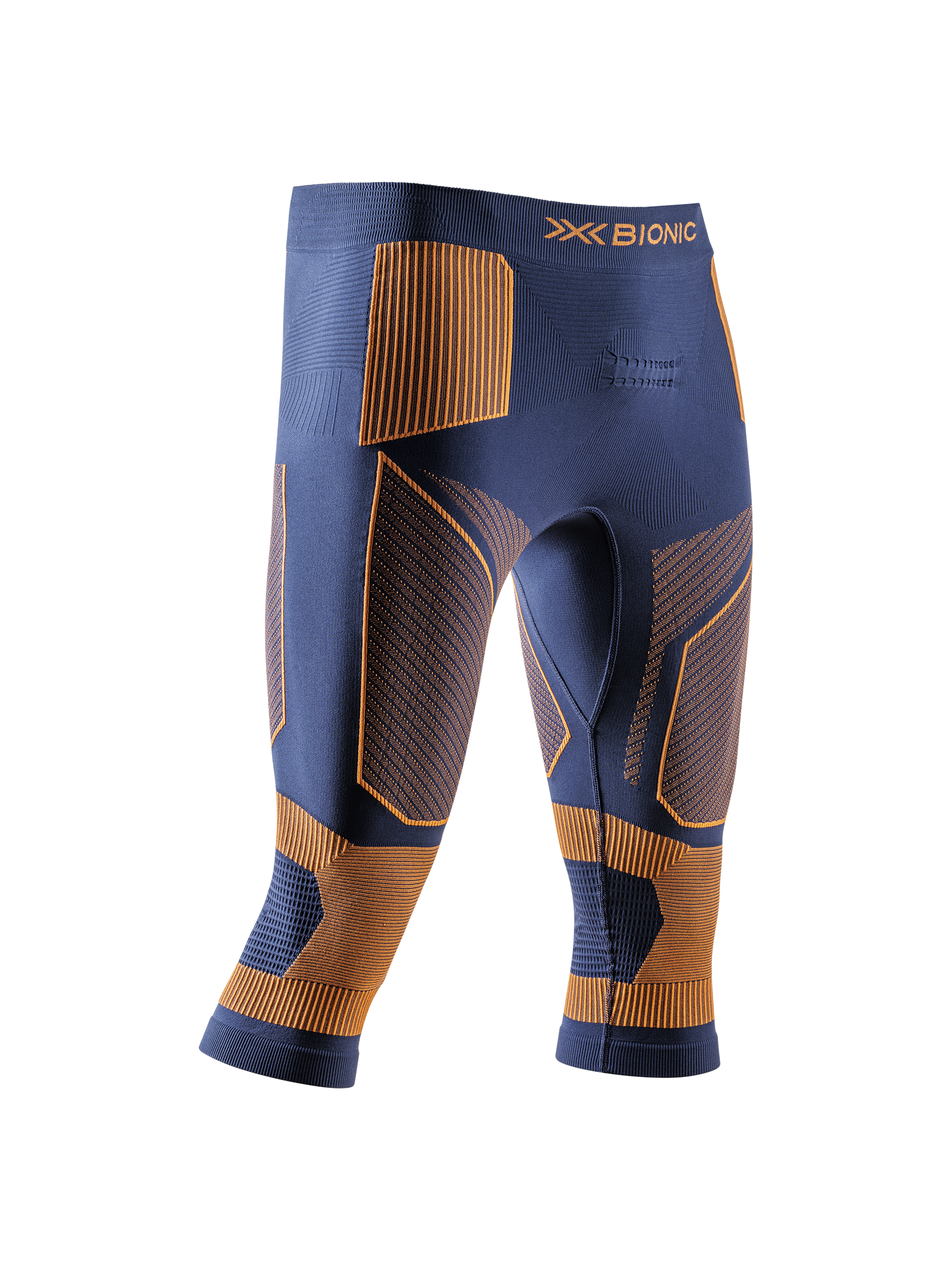 X-BIONIC ENERGY ACCUMULATOR LIGHT PANTS 3/4 MEN - Marine Orange - 3/4 Pants - 1 of 14