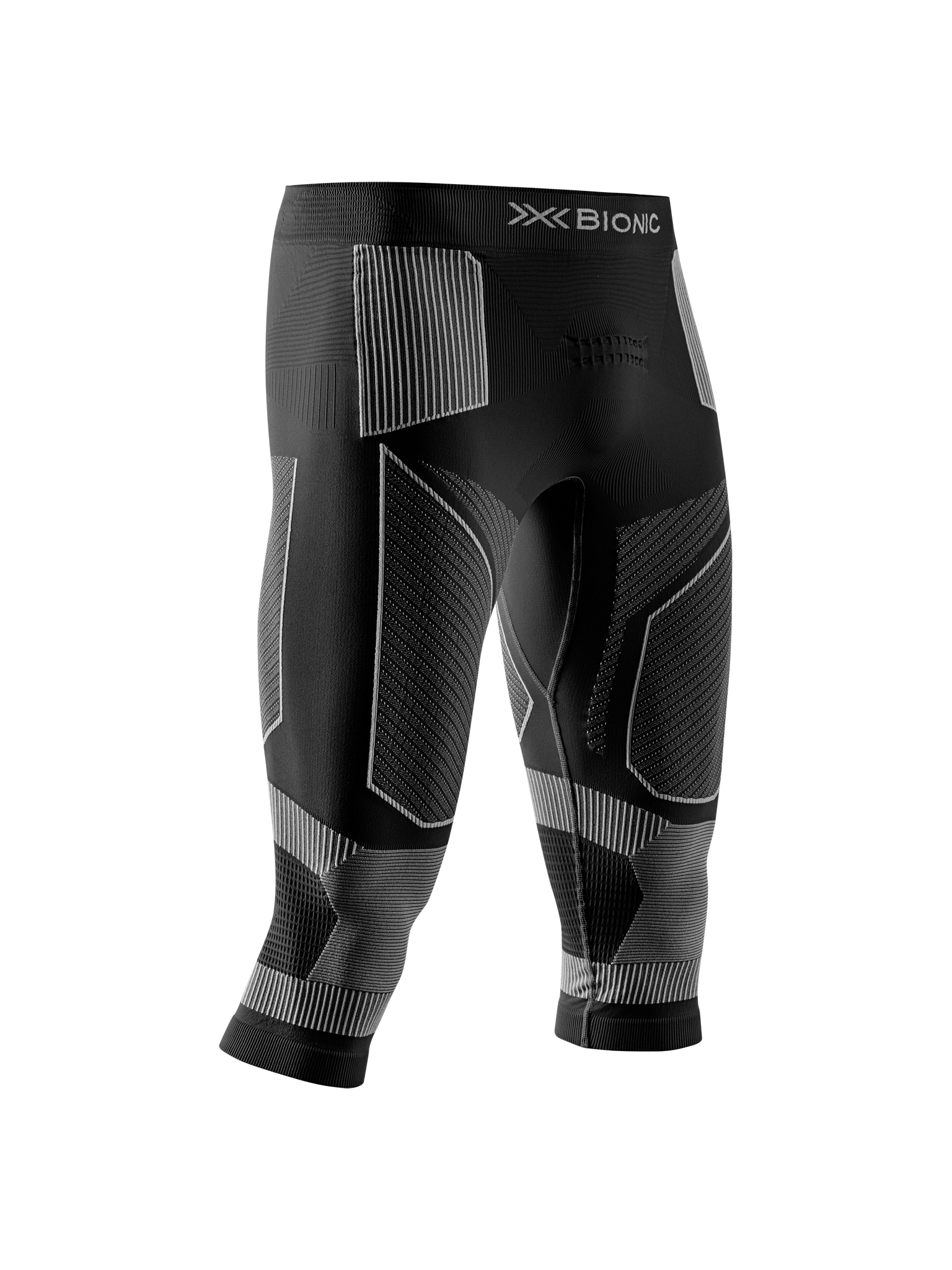 X-BIONIC ENERGY ACCUMULATOR LIGHT PANTS 3/4 MEN - X Black Light Grey - 3/4 Pants - 8 of 14