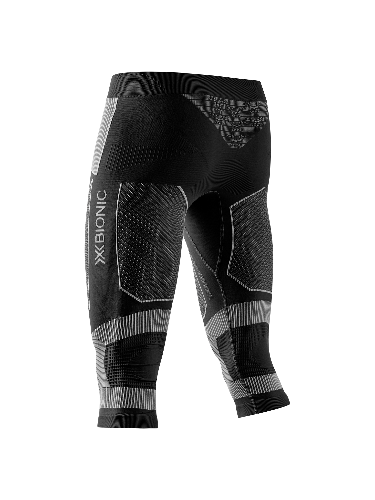 X-BIONIC ENERGY ACCUMULATOR LIGHT PANTS 3/4 MEN - X Black Light Grey - 3/4 Pants - 9 of 14