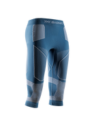 X-BIONIC ENERGY ACCUMULATOR LIGHT PANTS 3/4 WMN - Mineral Blue Arctic White - 3/4 Pants - 1 of 9