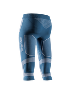 X-BIONIC ENERGY ACCUMULATOR LIGHT PANTS 3/4 WMN - Mineral Blue Arctic White - 3/4 Pants - 2 of 9