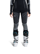 X-BIONIC ENERGY ACCUMULATOR LIGHT PANTS 3/4 WMN - X Black Light Grey - 3/4 Pants - 9 of 9