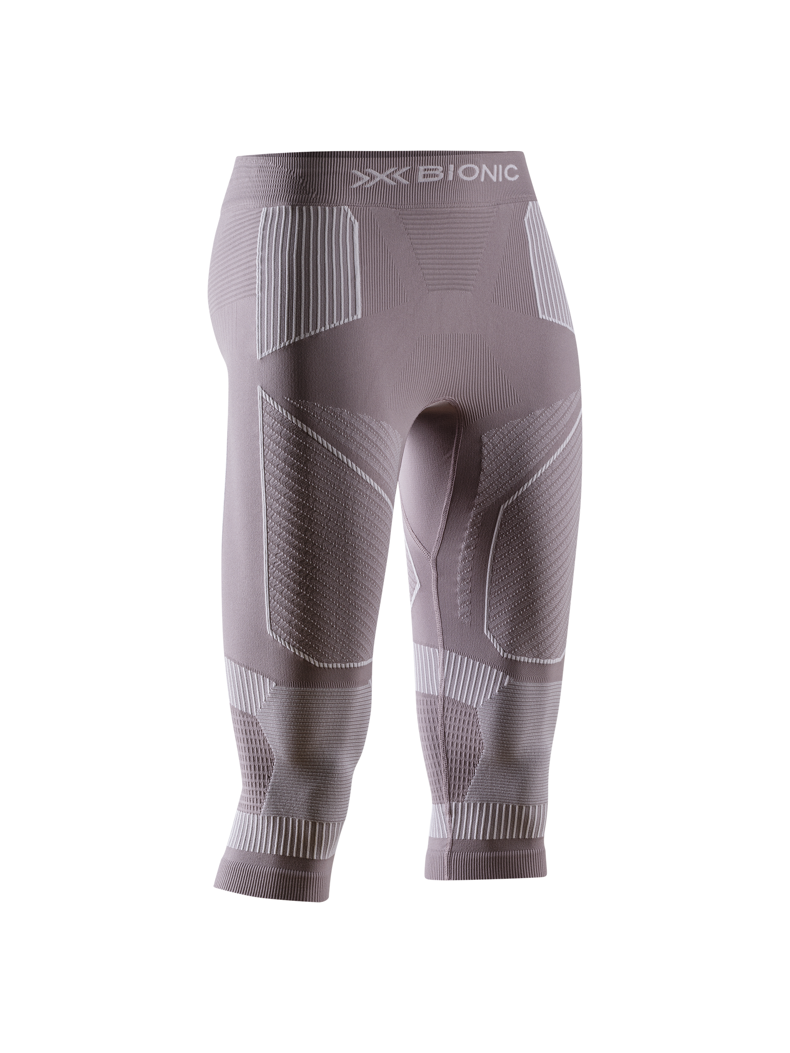 X-BIONIC ENERGY ACCUMULATOR LIGHT PANTS 3/4 WMN - Dusty Lavender Arctic White - 3/4 Pants - 4 of 9