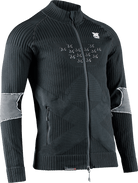 X-BIONIC ENERGY ACCUMULATOR 4.0 TRANSMISSION LAYER FULL ZIP MEN - Opal Black Arctic White - Midlayers - 1 of 4
