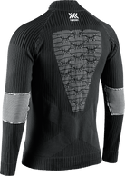 X-BIONIC ENERGY ACCUMULATOR 4.0 TRANSMISSION LAYER FULL ZIP MEN - Opal Black Arctic White - Midlayers - 2 of 4