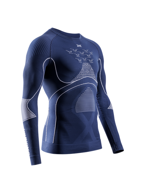 X-BIONIC ENERGY ACCUMULATOR 4.0 SHIRT LG SL MEN - Marine Optical White - Longsleeves - 1 of 35