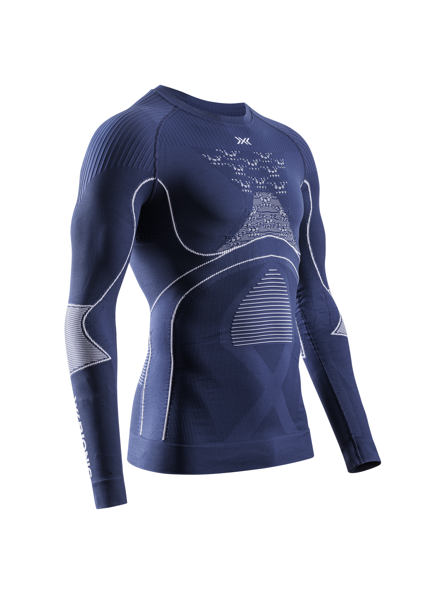 X-BIONIC ENERGY ACCUMULATOR 4.0 SHIRT LG SL MEN - Marine Optical White - Longsleeves - 1 of 41