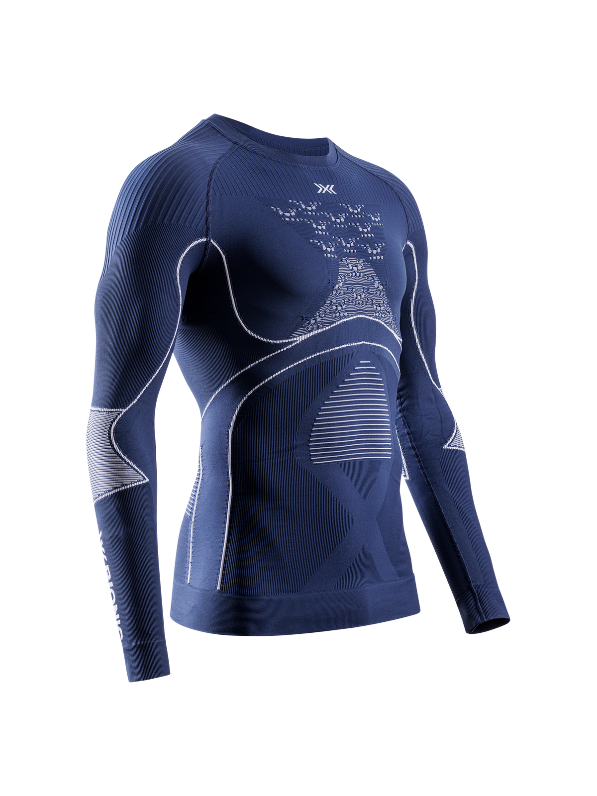 X-BIONIC ENERGY ACCUMULATOR 4.0 SHIRT LG SL MEN - Marine Optical White - Longsleeves - 1 of 41
