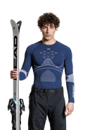 X-BIONIC ENERGY ACCUMULATOR 4.0 SHIRT LG SL MEN - Marine Optical White - Longsleeves - 7 of 41