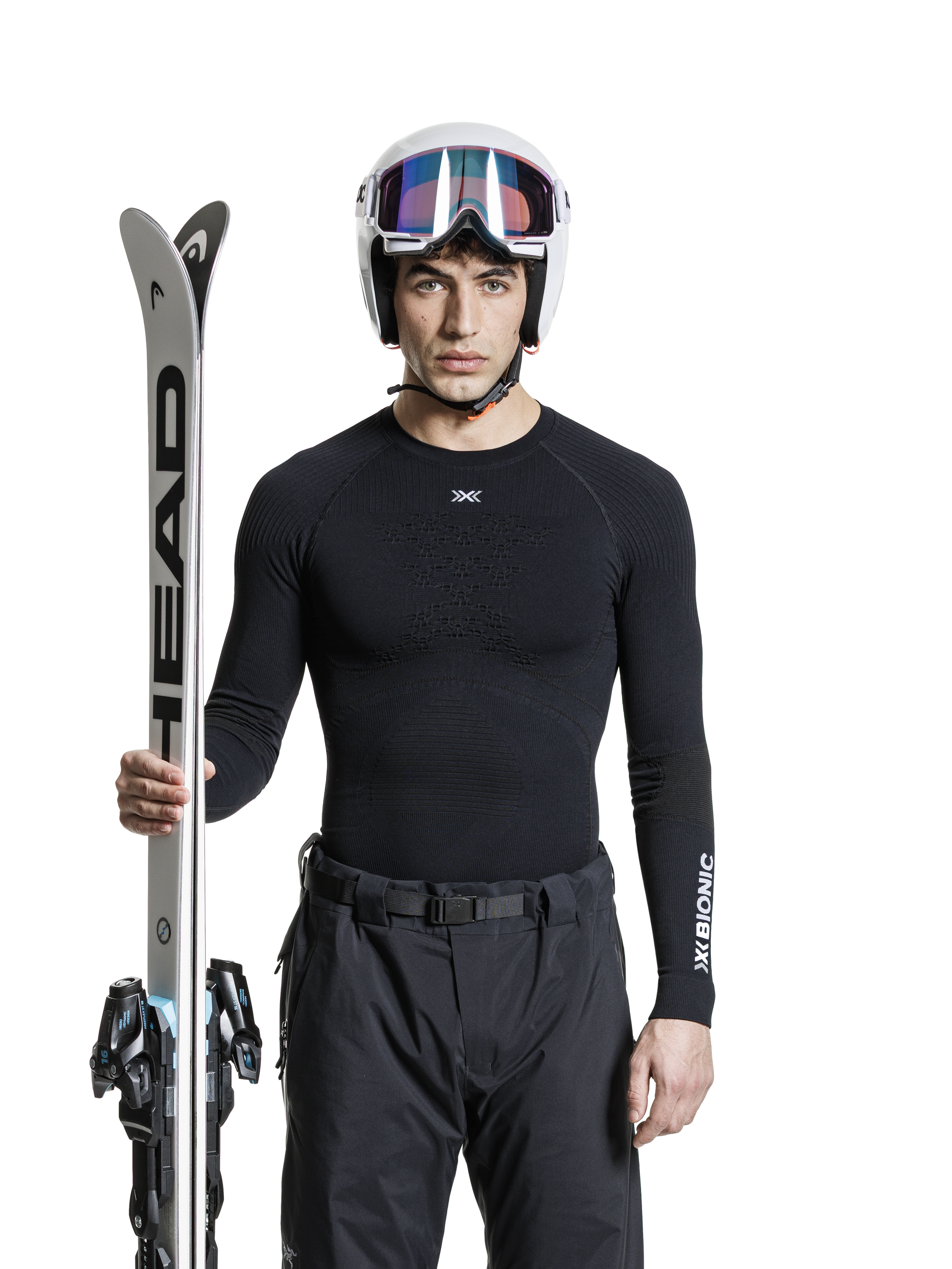 X-BIONIC ENERGY ACCUMULATOR 4.0 SHIRT LG SL MEN - Opal Black Arctic White - Longsleeves - 23 of 35