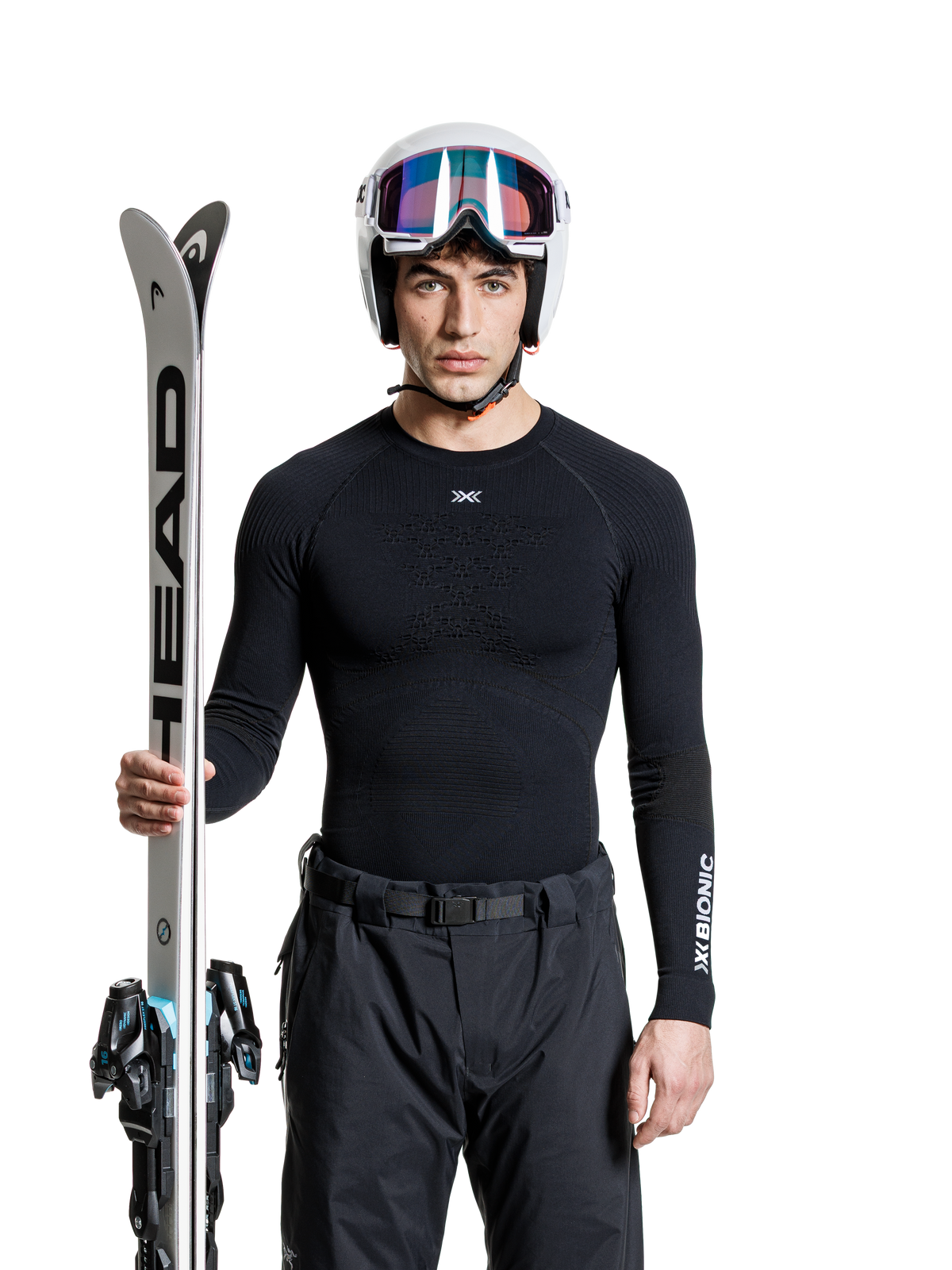 X-BIONIC ENERGY ACCUMULATOR 4.0 SHIRT LG SL MEN - Opal Black Arctic White - Longsleeves - 27 of 41