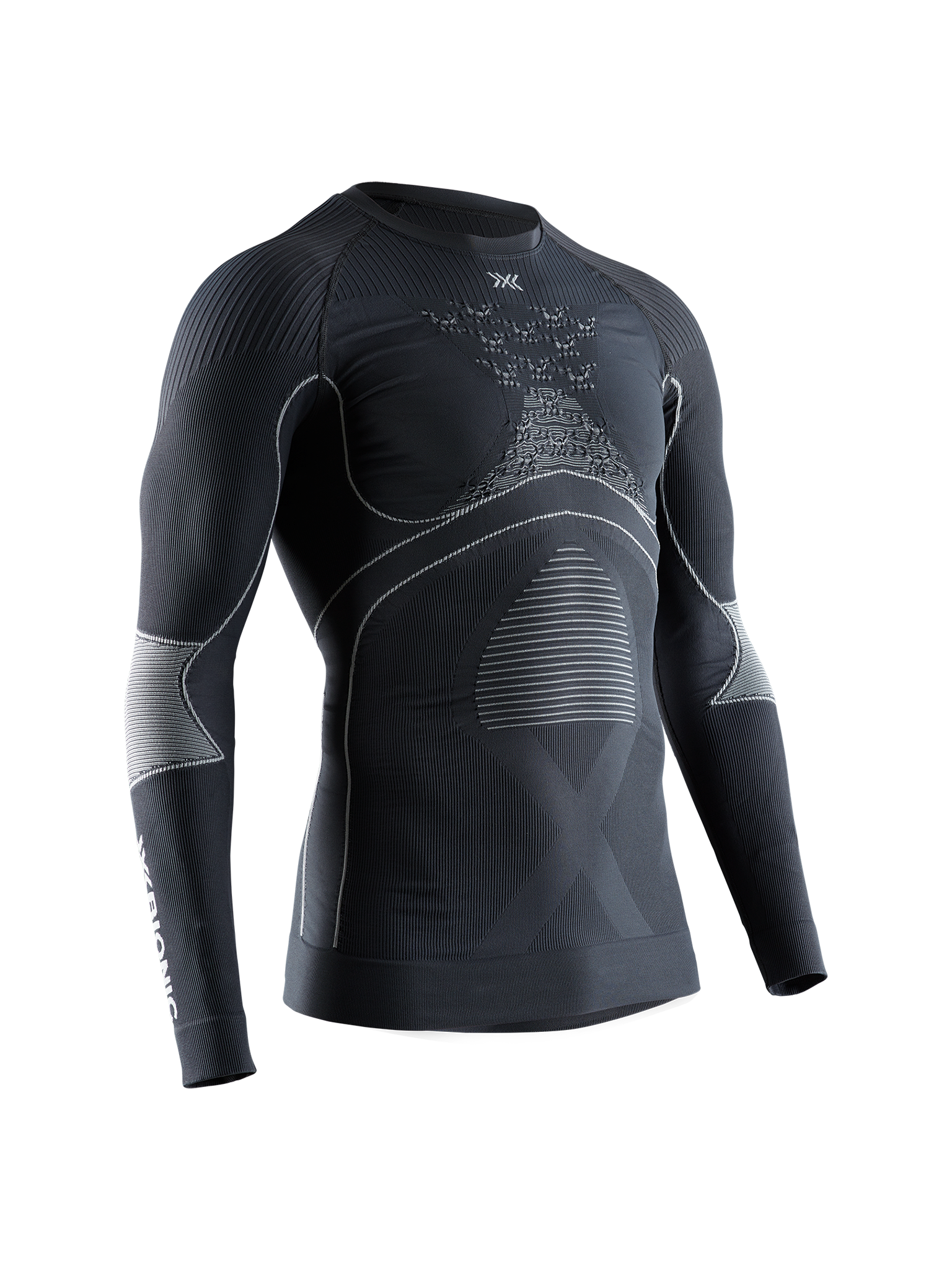 X-BIONIC ENERGY ACCUMULATOR 4.0 SHIRT LG SL MEN - Charcoal Pearl Grey - Longsleeves - 24 of 35