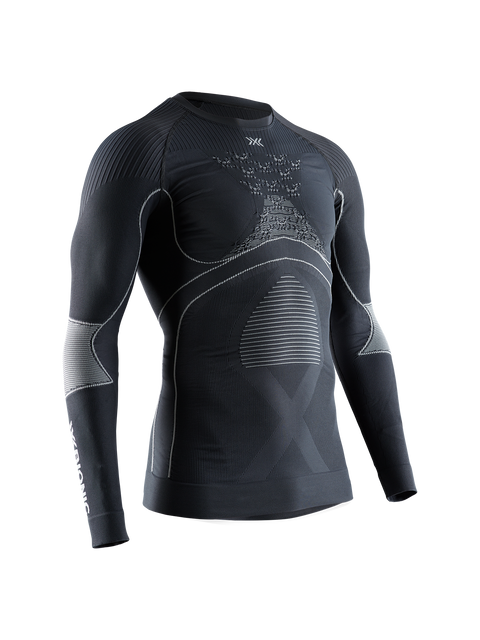 X-BIONIC ENERGY ACCUMULATOR 4.0 SHIRT LG SL MEN - Charcoal Pearl Grey - Longsleeves - 28 of 41