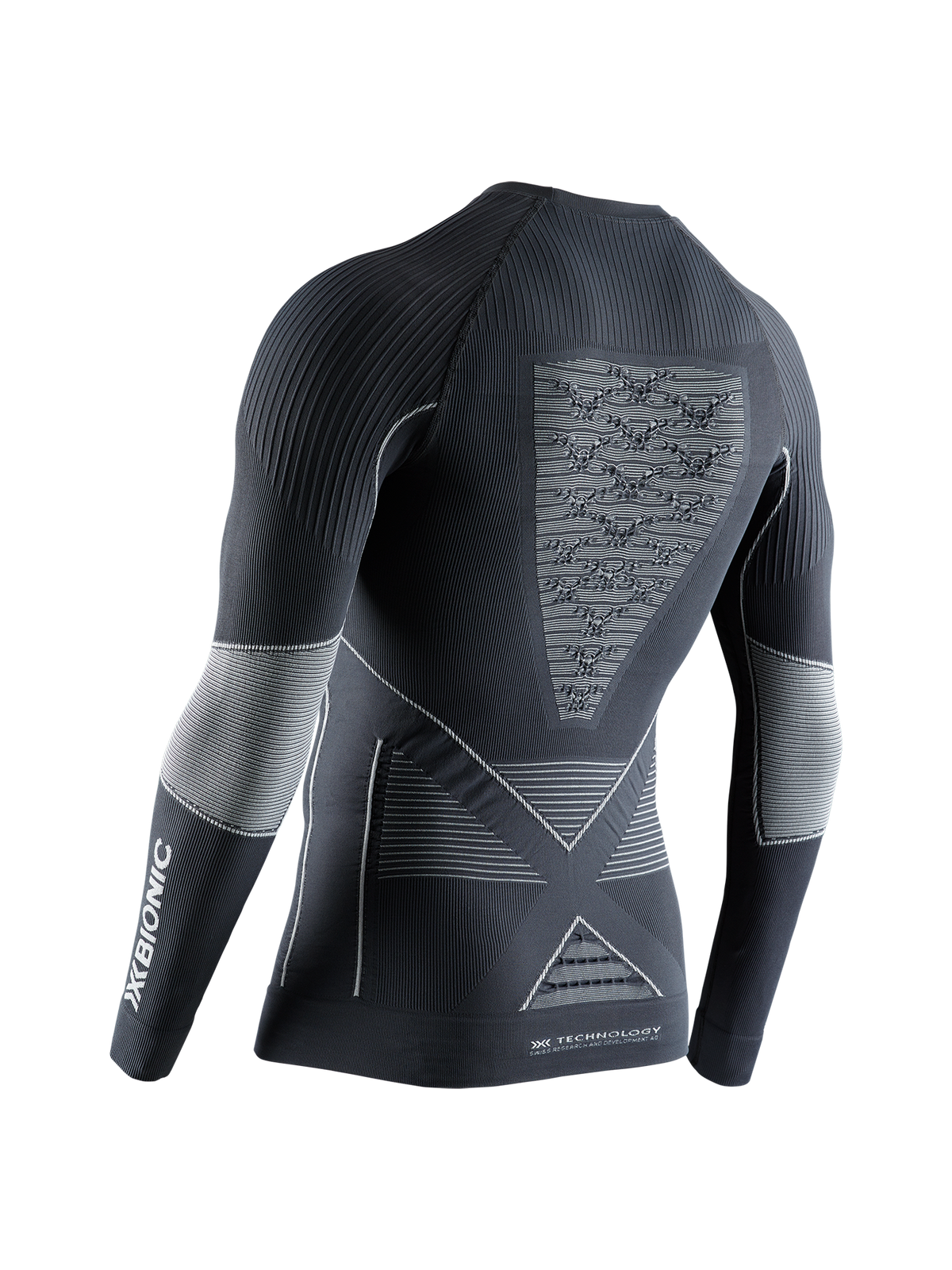 X-BIONIC ENERGY ACCUMULATOR 4.0 SHIRT LG SL MEN - Charcoal Pearl Grey - Longsleeves - 29 of 41