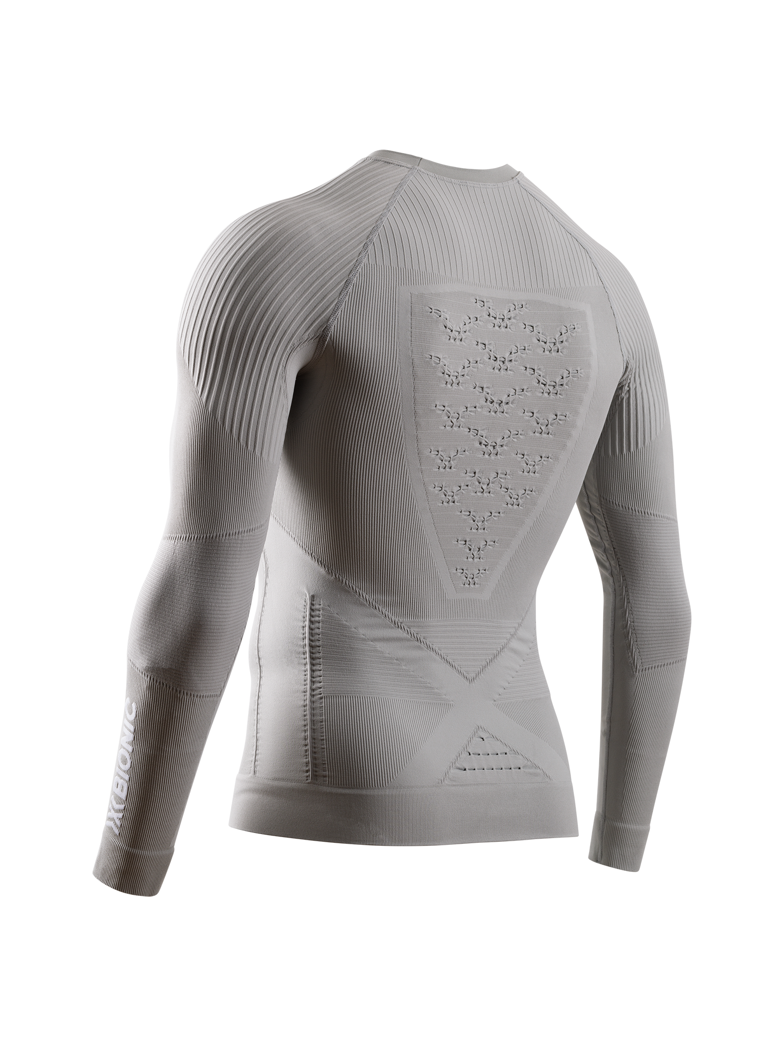 X-BIONIC ENERGY ACCUMULATOR 4.0 SHIRT LG SL MEN - Seal Grey Light Grey - Longsleeves - 8 of 35