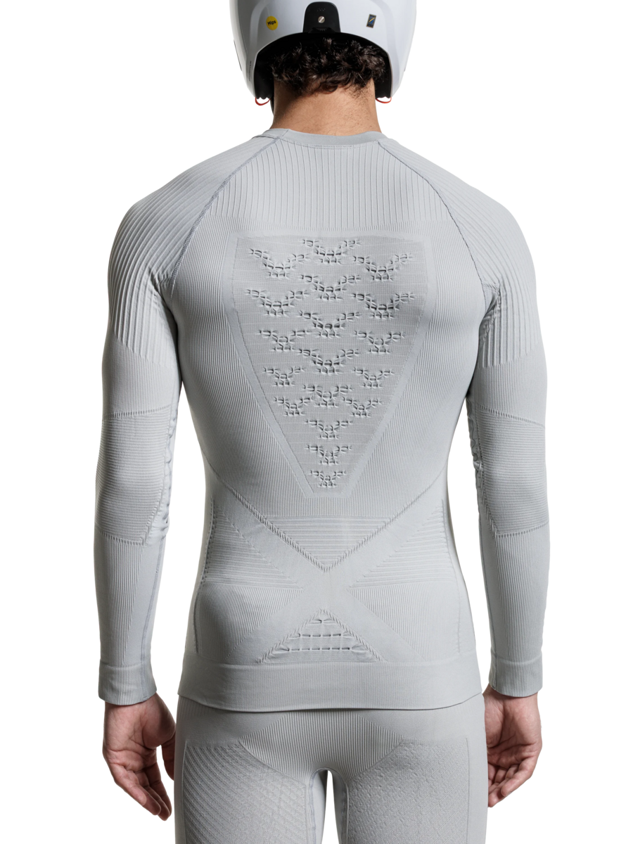 X-BIONIC ENERGY ACCUMULATOR 4.0 SHIRT LG SL MEN - Seal Grey Light Grey - Longsleeves - 9 of 35