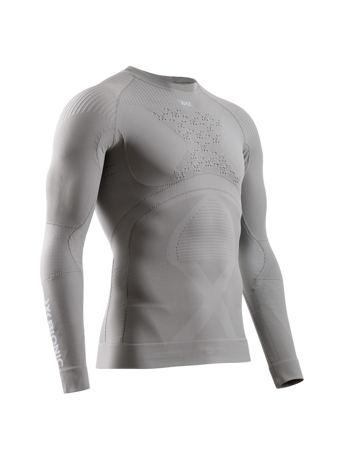 X-BIONIC ENERGY ACCUMULATOR 4.0 SHIRT LG SL MEN - Seal Grey Light Grey - Longsleeves - 8 of 41