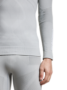 X-BIONIC ENERGY ACCUMULATOR 4.0 SHIRT LG SL MEN - Seal Grey Light Grey - Longsleeves - 11 of 41