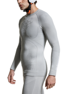 X-BIONIC ENERGY ACCUMULATOR 4.0 SHIRT LG SL MEN - Seal Grey Light Grey - Longsleeves - 12 of 41