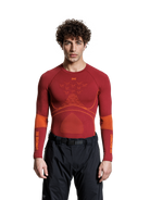X-BIONIC ENERGY ACCUMULATOR 4.0 SHIRT LG SL MEN - Dune Red Orange - Longsleeves - 17 of 35