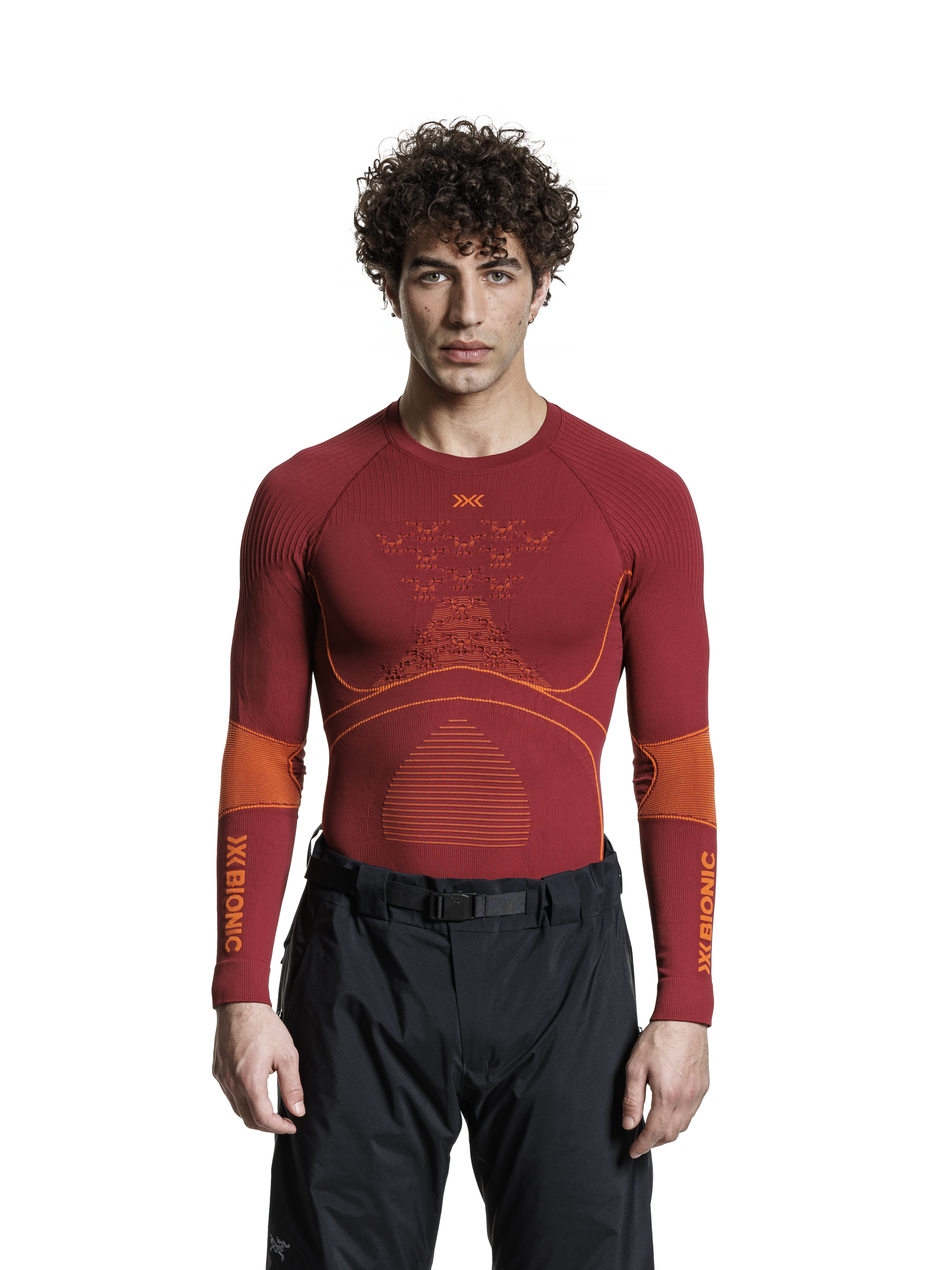 X-BIONIC ENERGY ACCUMULATOR 4.0 SHIRT LG SL MEN - Dune Red Orange - Longsleeves - 17 of 35
