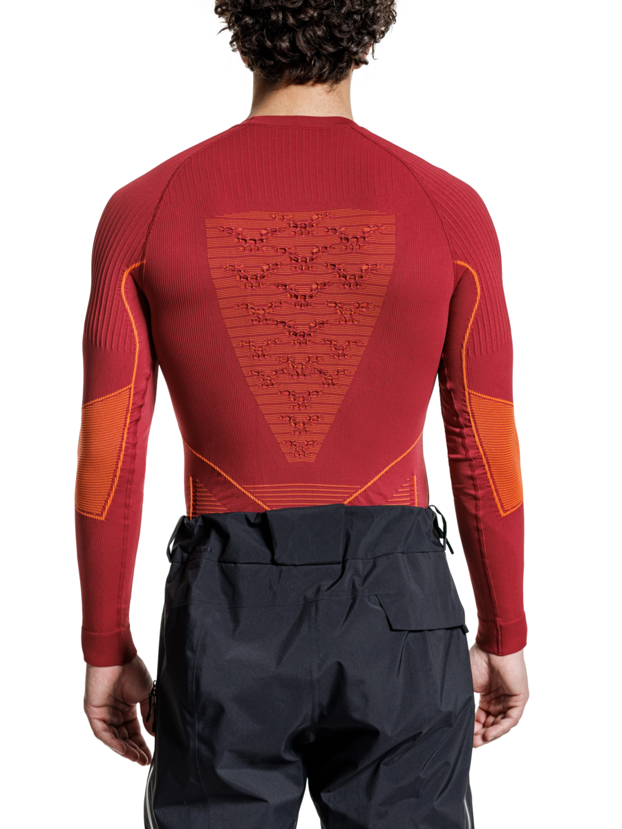 X-BIONIC ENERGY ACCUMULATOR 4.0 SHIRT LG SL MEN - Dune Red Orange - Longsleeves - 19 of 41