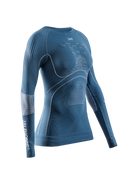 X-BIONIC ENERGY ACCUMULATOR 4.0 SHIRT LG SL WMN - Mineral Blue Arctic White - Longsleeves - 24 of 50