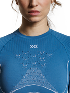 X-BIONIC ENERGY ACCUMULATOR 4.0 SHIRT LG SL WMN - Mineral Blue Arctic White - Longsleeves - 27 of 50