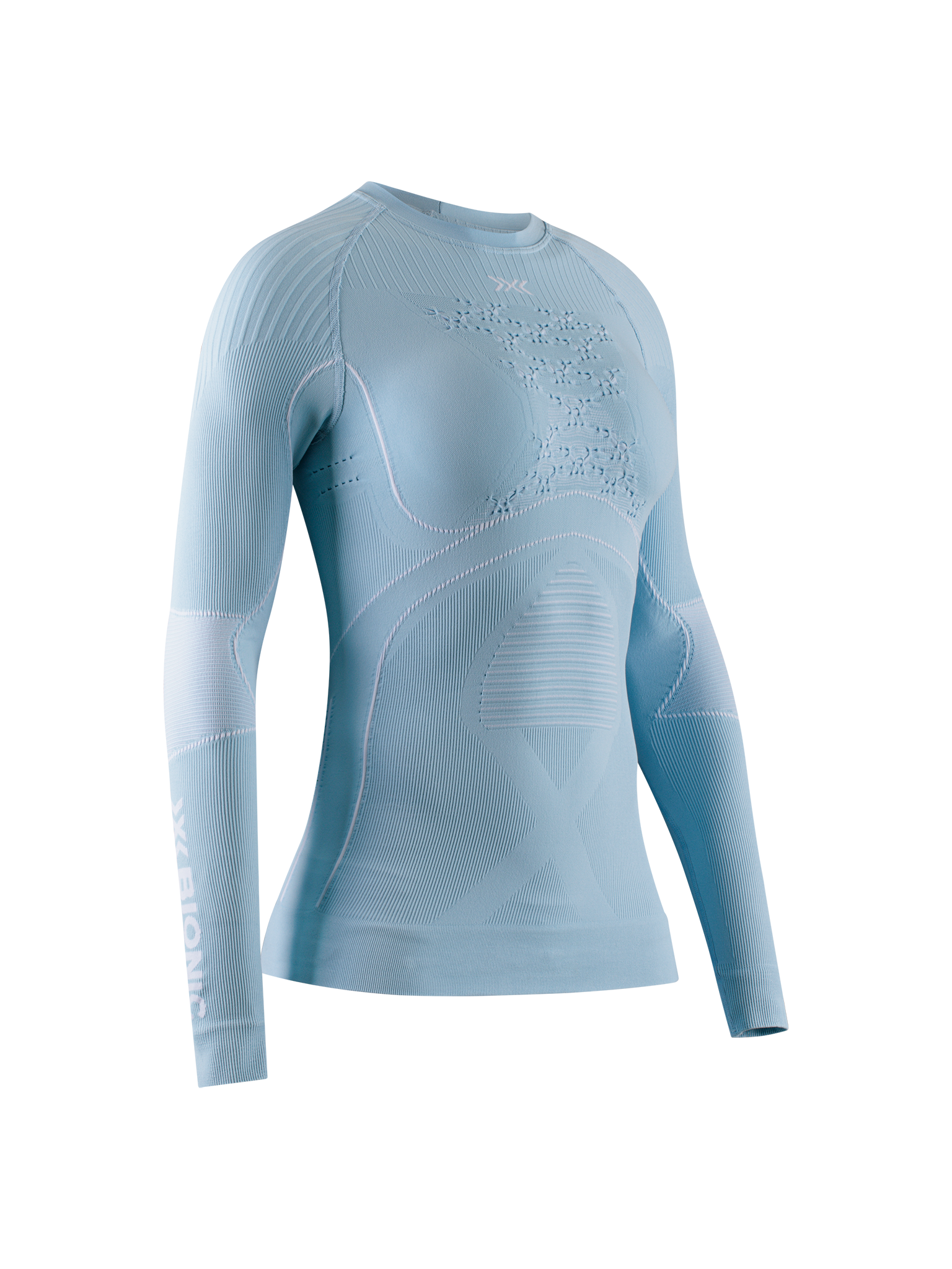 X-BIONIC ENERGY ACCUMULATOR 4.0 SHIRT LG SL WMN - Ice Blue Arctic White - Longsleeves - 22 of 50