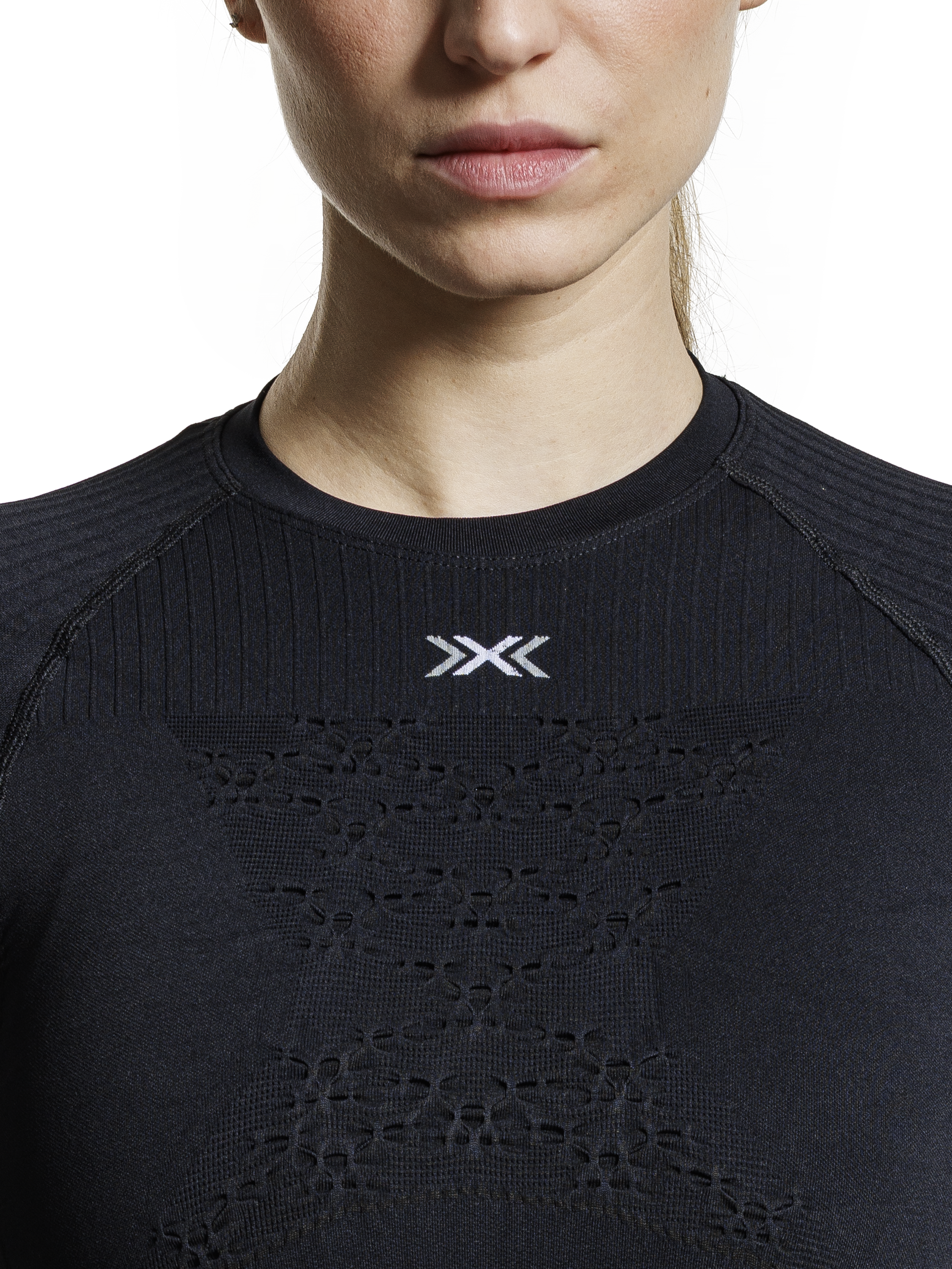 X-BIONIC ENERGY ACCUMULATOR 4.0 SHIRT LG SL WMN - Opal Black Arctic White - Longsleeves - 4 of 50