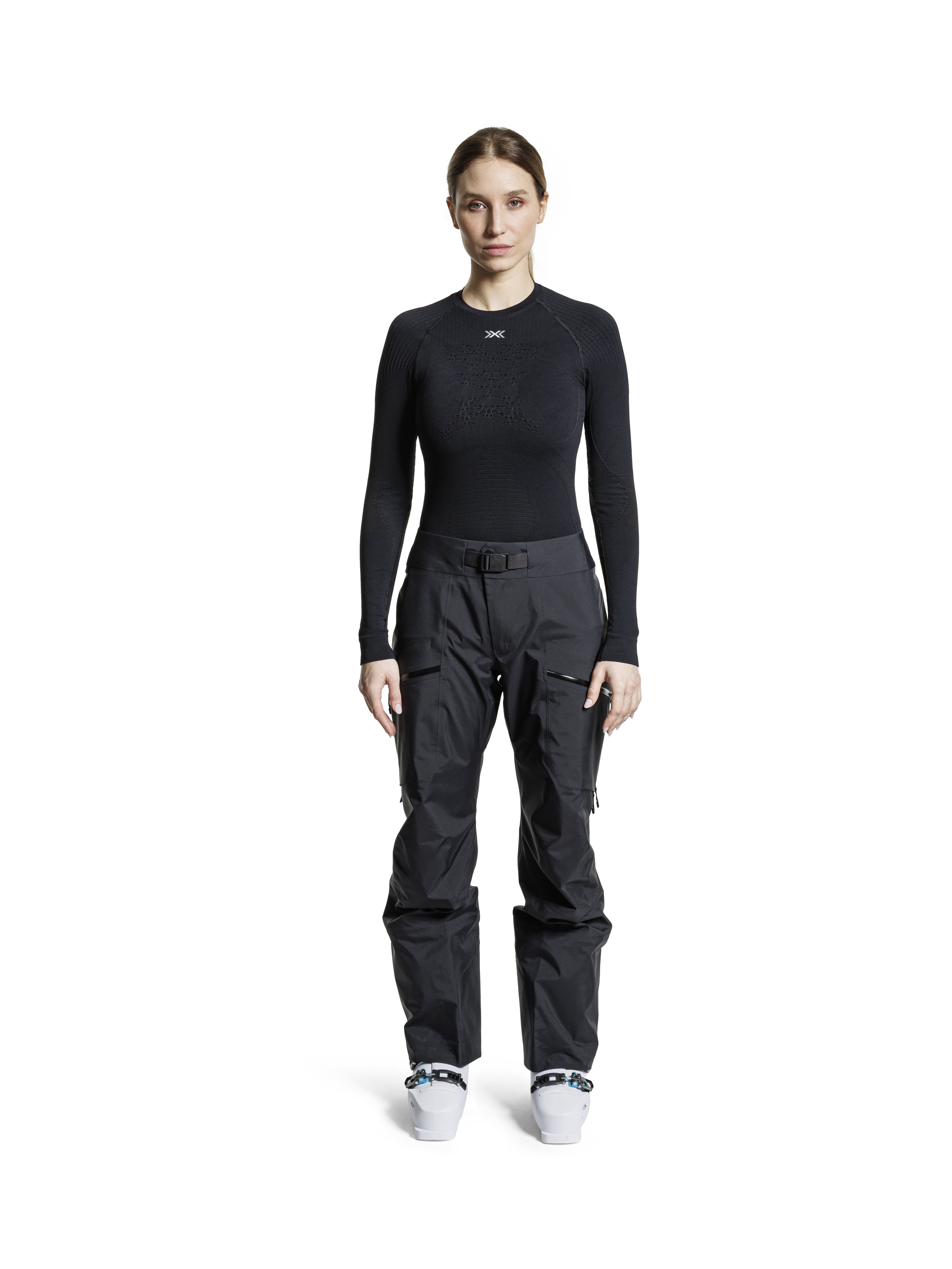 X-BIONIC ENERGY ACCUMULATOR 4.0 SHIRT LG SL WMN - Opal Black Arctic White - Longsleeves - 8 of 50