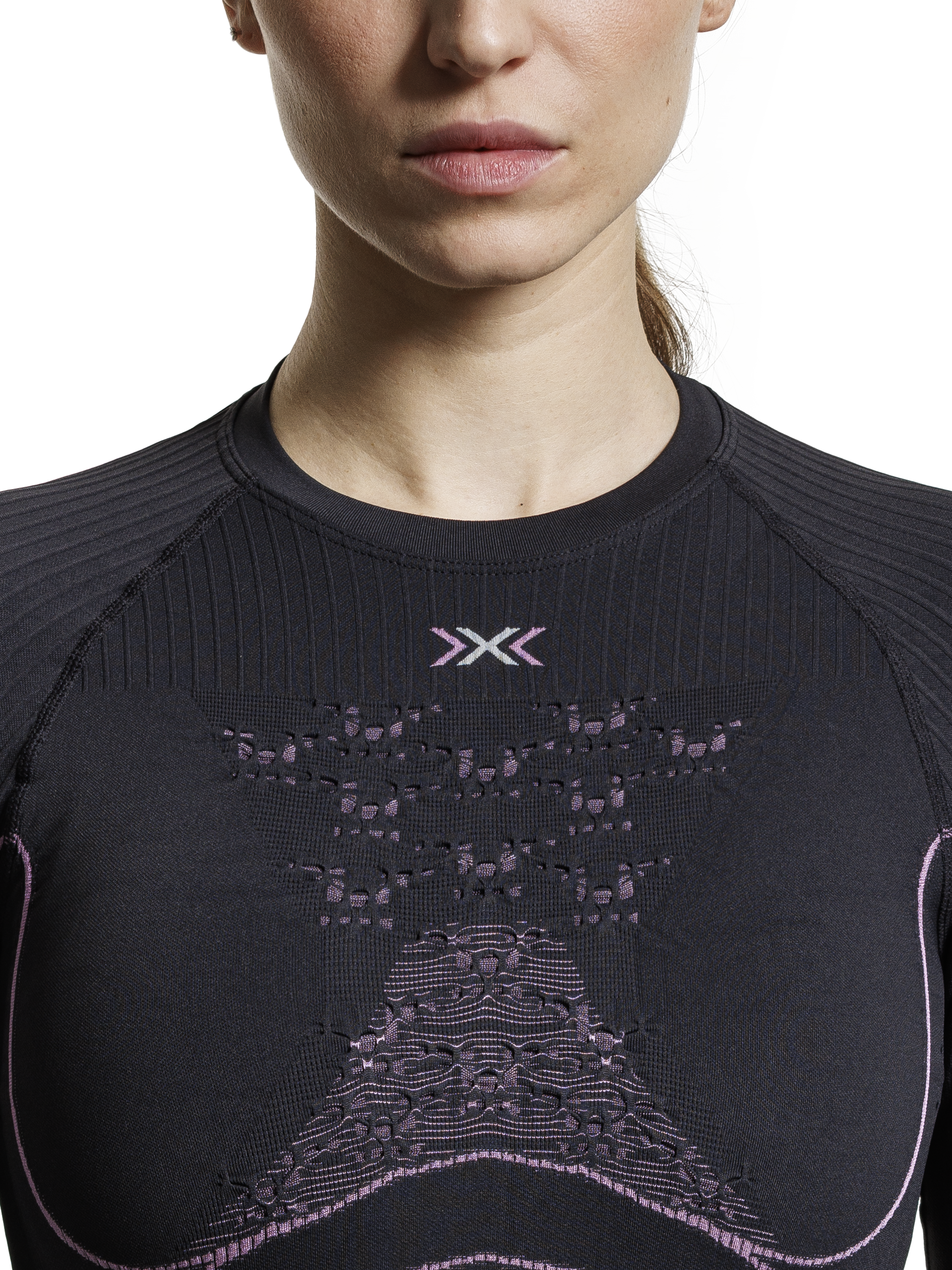 X-BIONIC ENERGY ACCUMULATOR 4.0 SHIRT LG SL WMN - Charcoal Magnolia - Longsleeves - 12 of 50