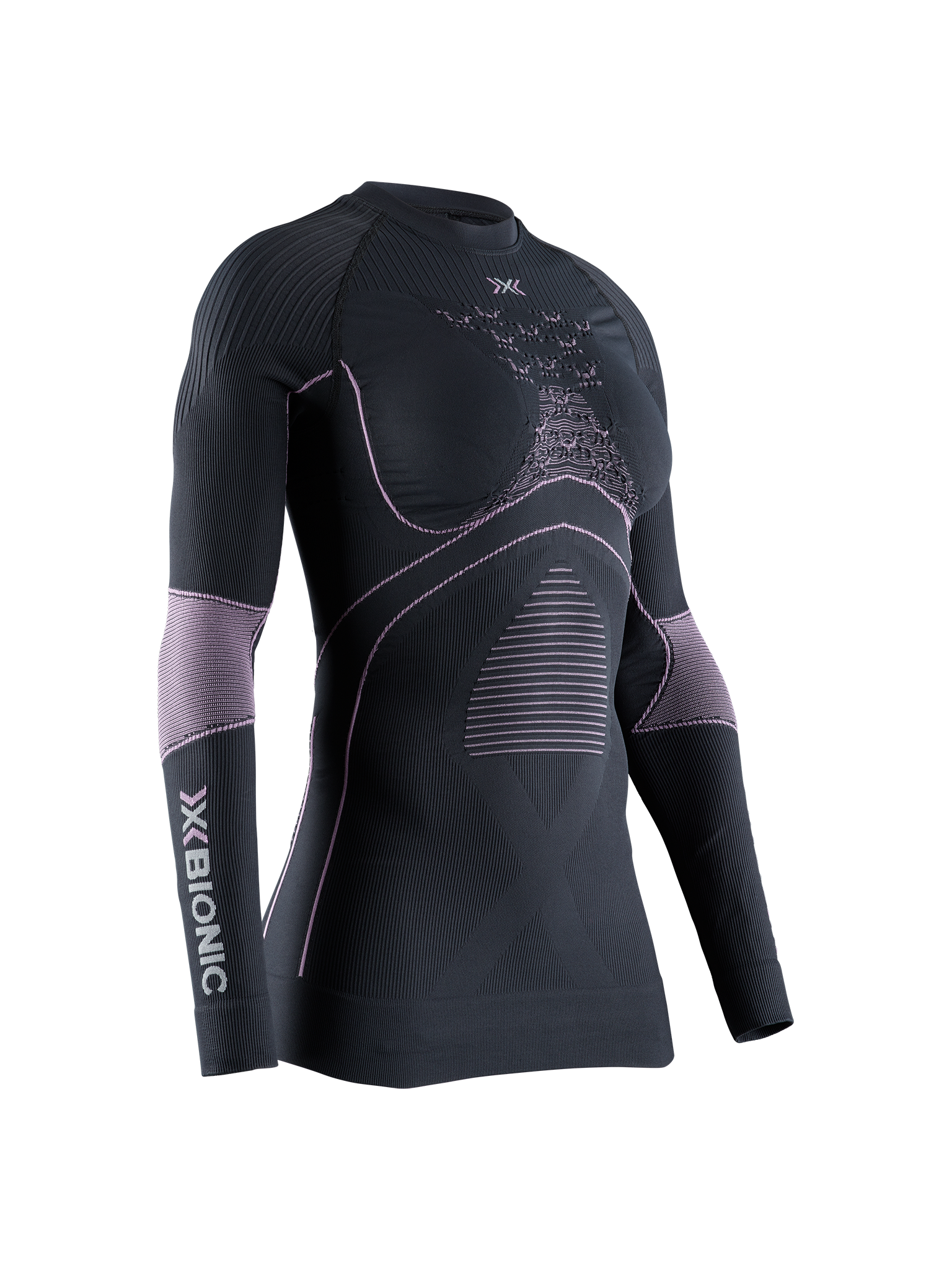 X-BIONIC ENERGY ACCUMULATOR 4.0 SHIRT LG SL WMN - Charcoal Magnolia - Longsleeves - 9 of 50